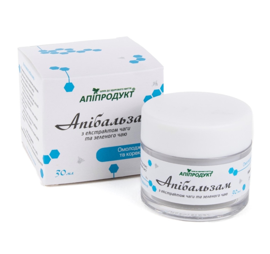 Апібальзам з екстрактом чаги та зеленого чаю